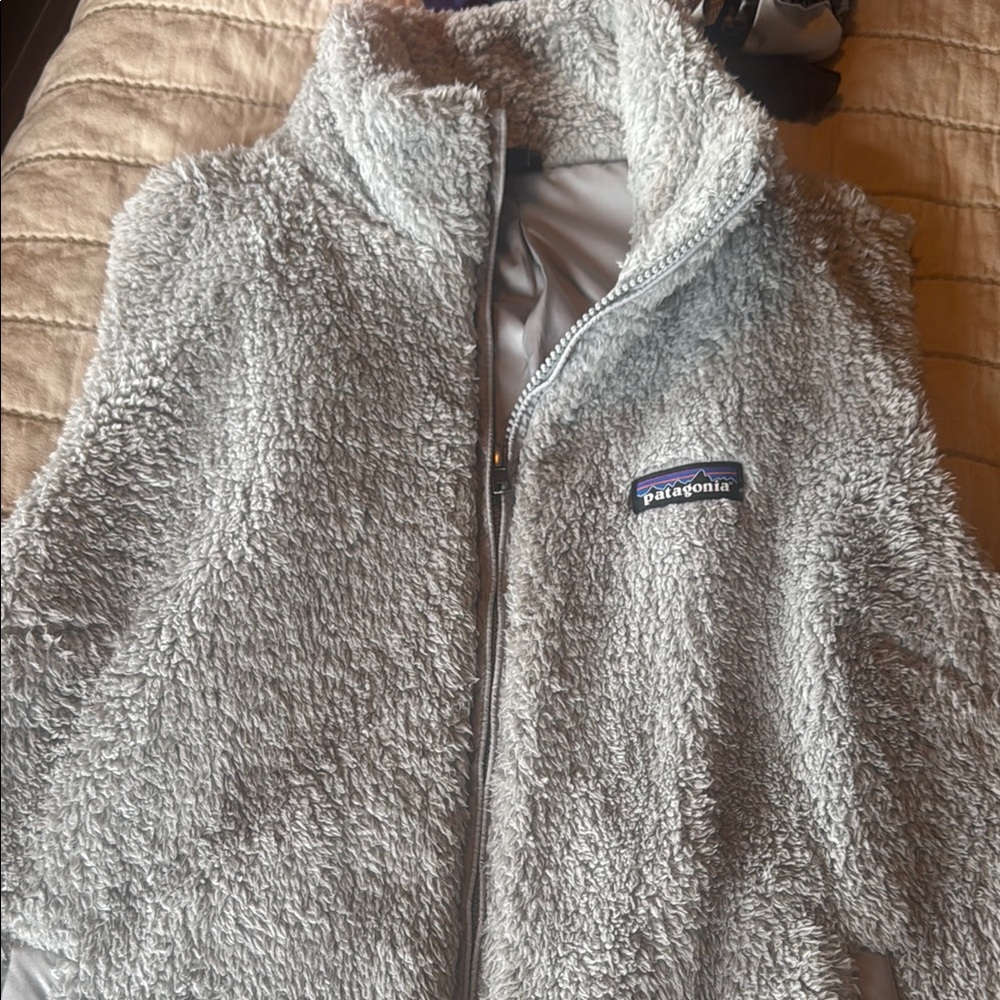 Patagonia Gray Fleece Vest